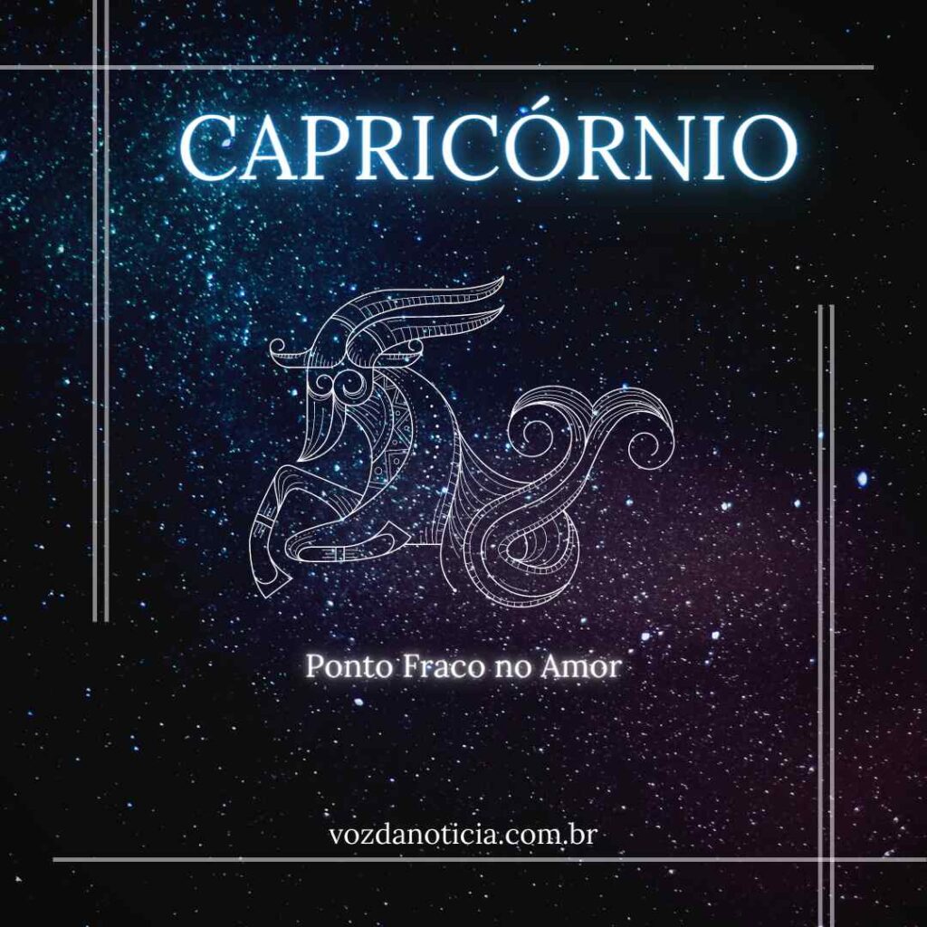 Ponto Fraco de Capricórnio no Amor